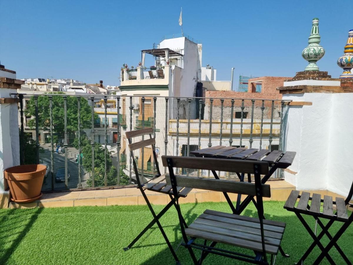 Ferienwohnung Increible Atico Con Vistas Sevilla Exterior foto