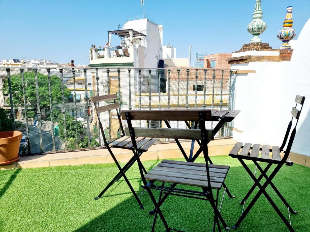 Ferienwohnung Increible Atico Con Vistas Sevilla Exterior foto